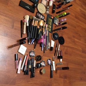 Bundle of makeup new and used